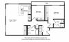 St James floor plan St James floor plan at Tera Apartments, 528 Central Way, 98033